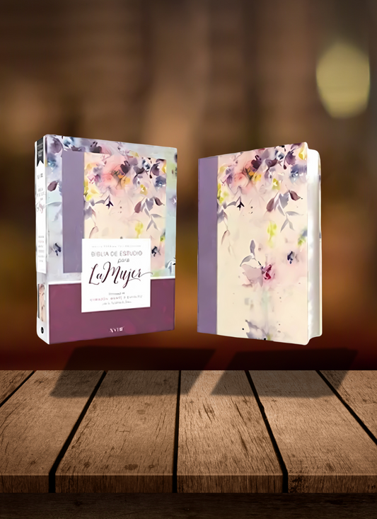 *Personaliza tu Biblia* Biblia de Estudio para la MUJER de color violeta NVI