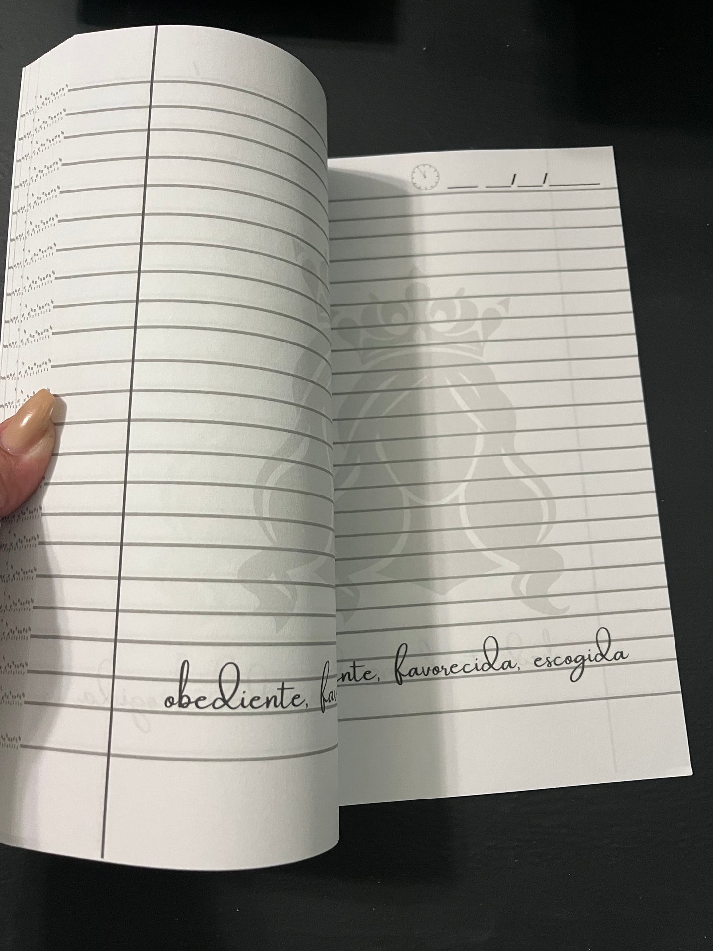 Colección libretas Mujeres de Fe (María)